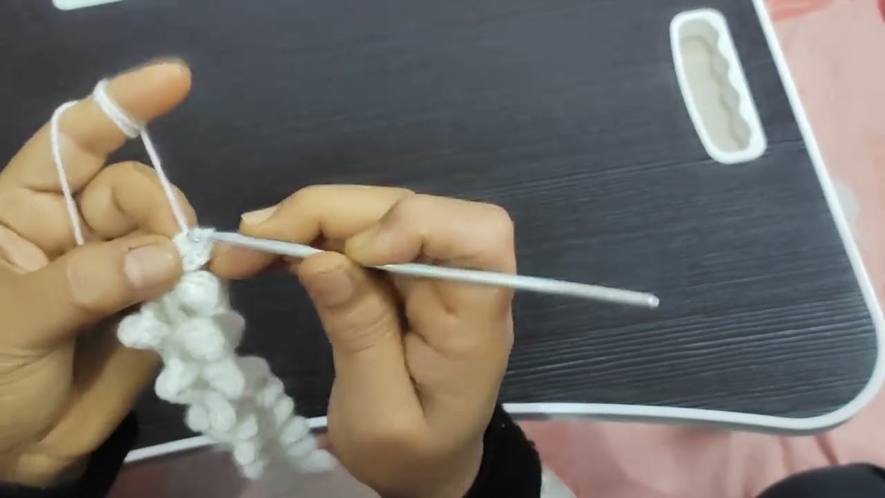 🌸 How to Crochet a Jasmine Gajra / Flower Garland  Step by Step ✨🧶 Part 3