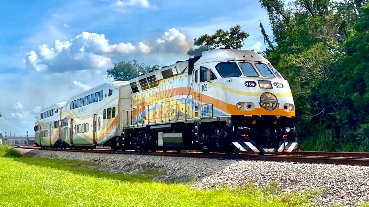 4K Six Friday SunRail Trains!
