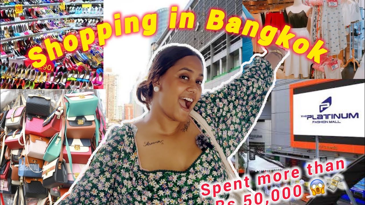Shopping in Bangkok | Platinum Mall , Chatuchak market & Siam outlet mall 😱 #bangkok #thailand