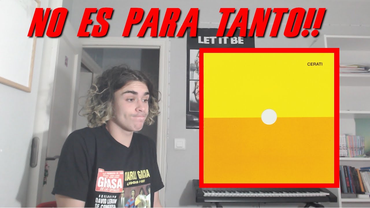 REACCIONO a Amor Amarillo de Gustavo Cerati por PRIMERA VEZ y NO ME ATRAJO POR ESTO...