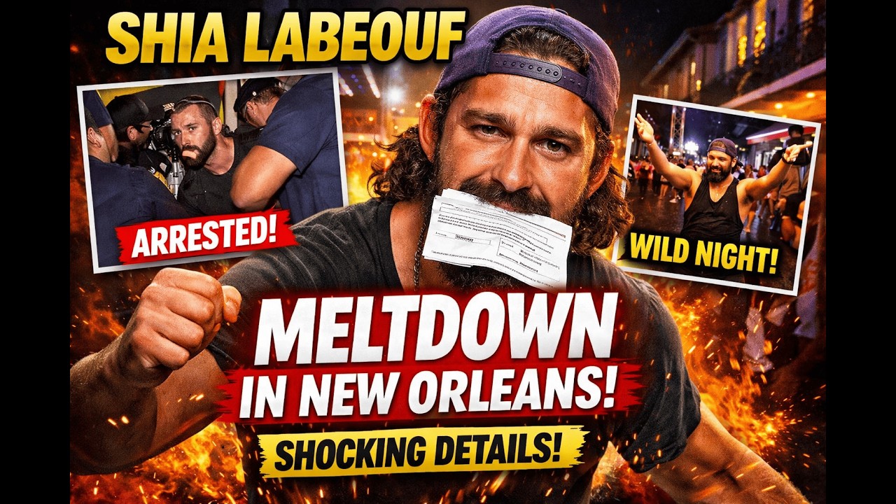 Shia LaBeouf Arrested After Mardi Gras Fight — Viral Dance Sparks Outrage