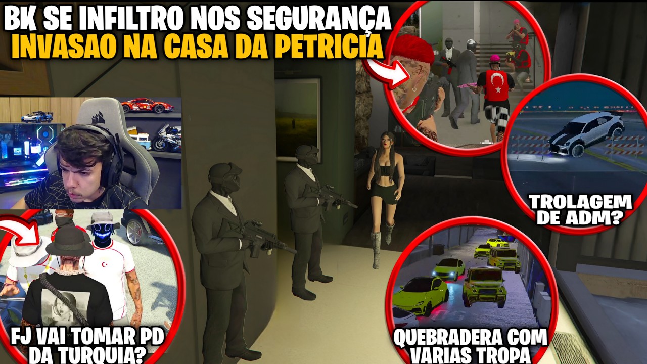 TURQUIA INVADIU A CASA DA PP | + TRET4 COM LACOSTE CARTEL E ALEMANHA | QUEBRADEIRA INSANA!
