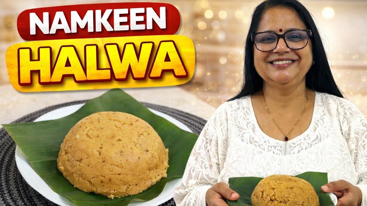 Instant Namkeen Halwa Recipe | Unique Savory Halwa | Easy Breakfast Recipe