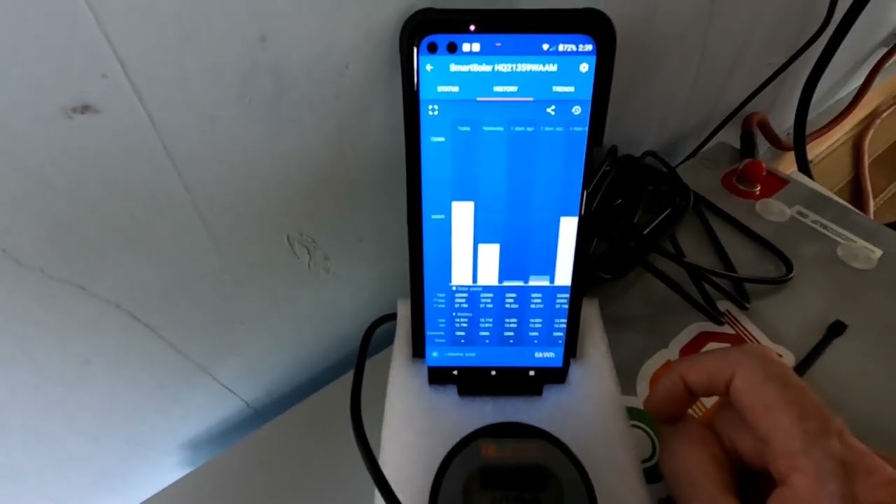 Caught the voltage spike in real time!