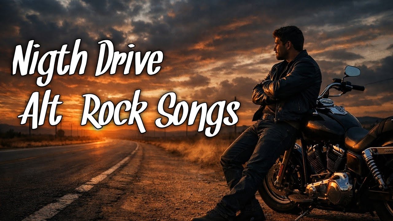Night Drive Alternative Rock - Chill & Powerful Rock Songs Playlist (No Skip)