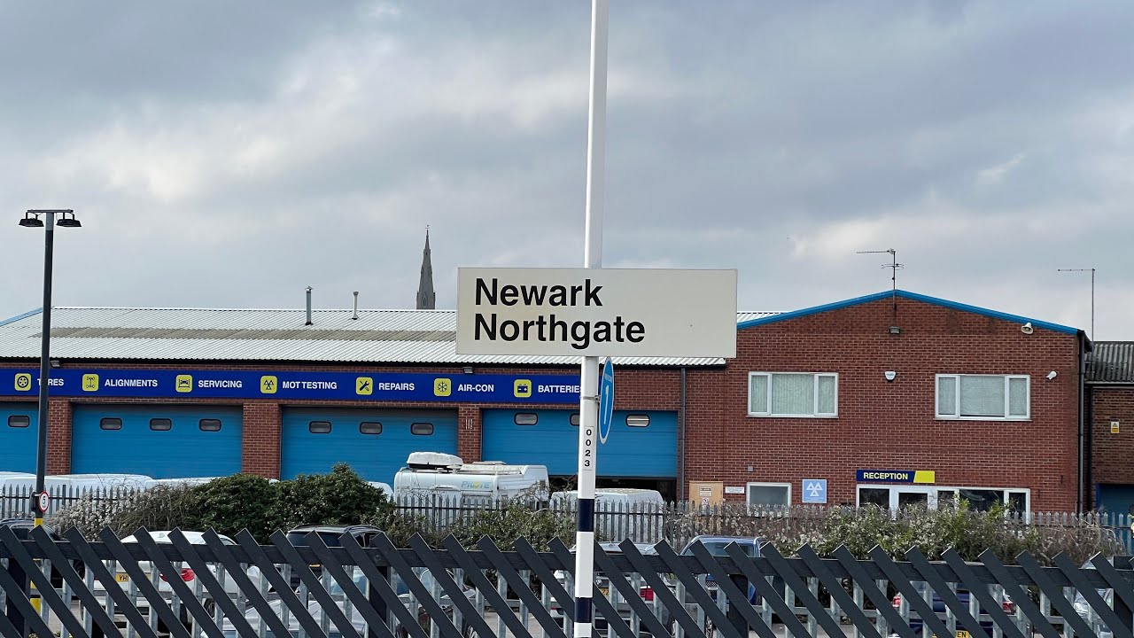 Trains at Newark Northgate - March 2024
