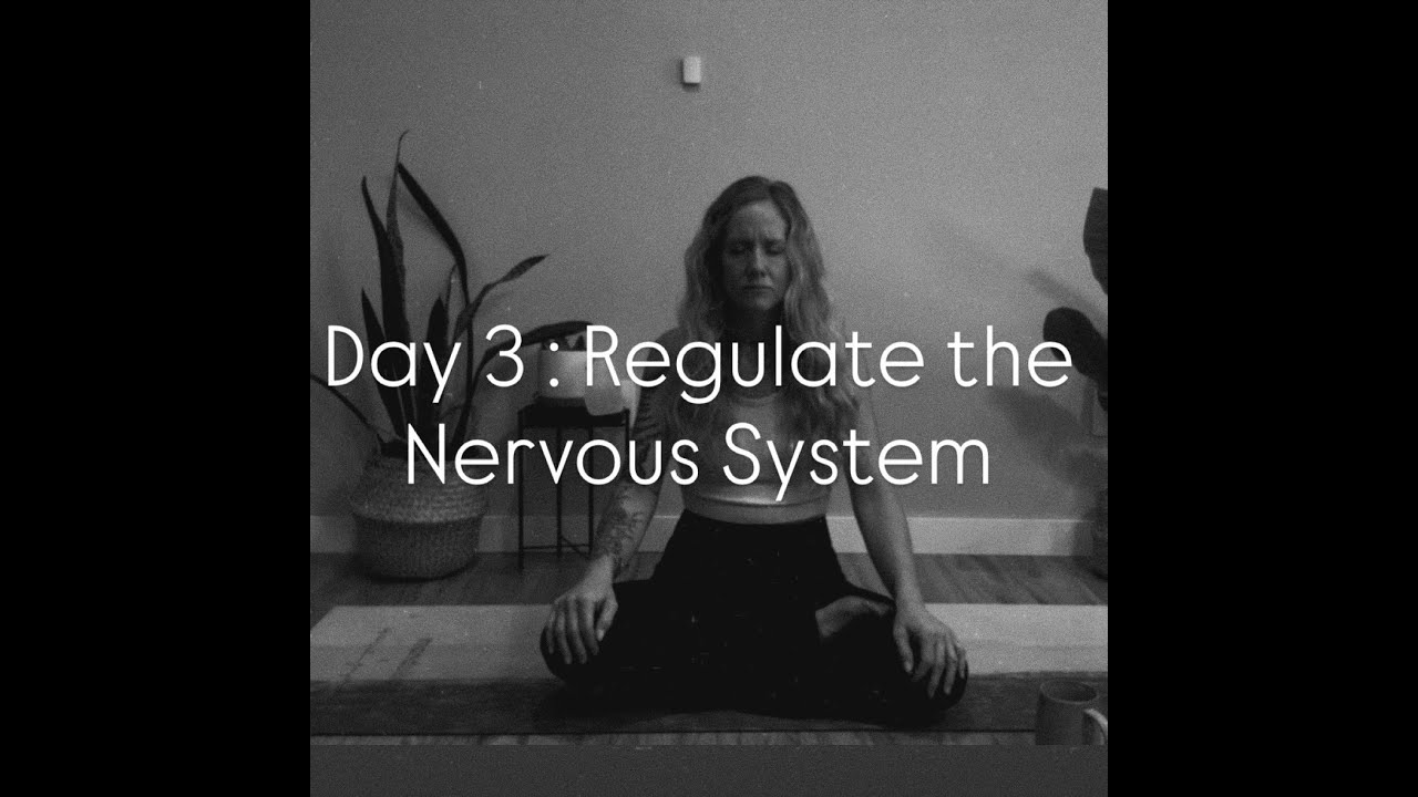 25 Minute | Day 3 | Regulate the Nervous System | Slow Flow for Internal Balance