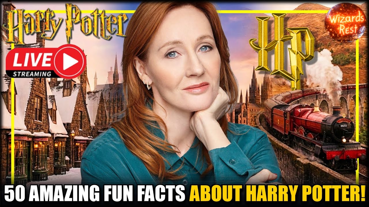 WIZARDS REST LIVE - 50  Harry Potter Facts Every Fan Should Know! (Part 1)