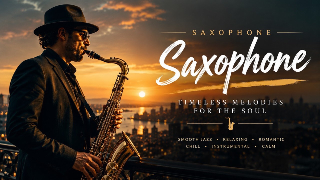 Romantic Saxophone Jazz 2026 ✨ Smooth Chill Lounge Music for Night Drive & Relax Time