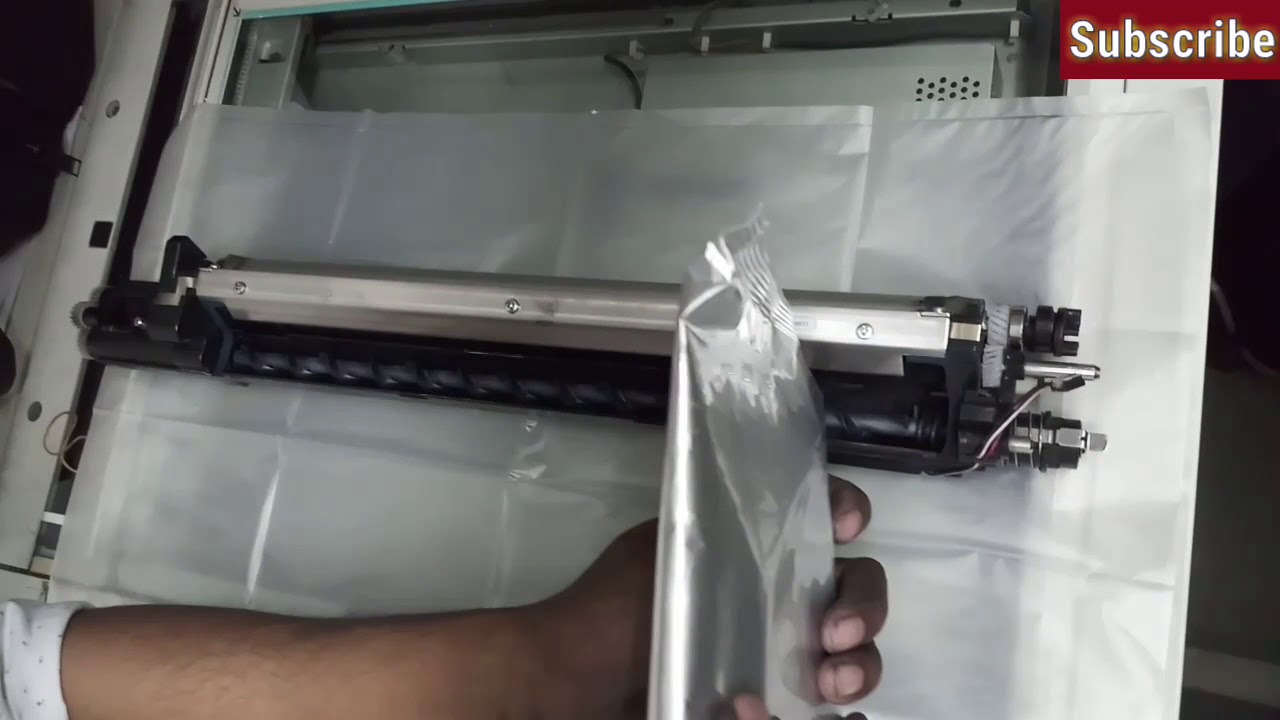 How to change Developer in Xerox 240,242,260,550,560,700