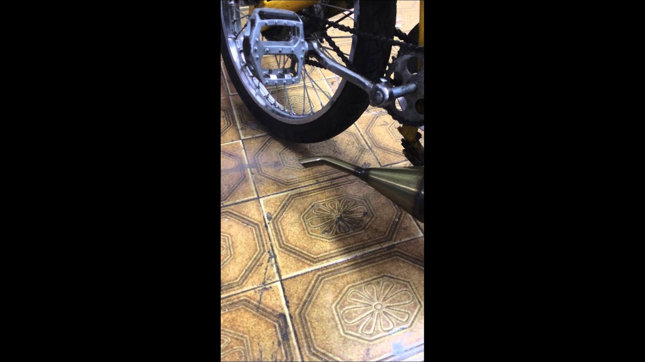 Bikelete com  escapamento Doppler capet&atilde;o