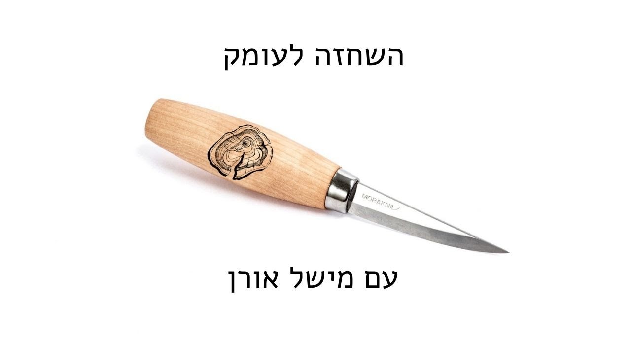 השחזת כלי גילוף עם מישל אורן