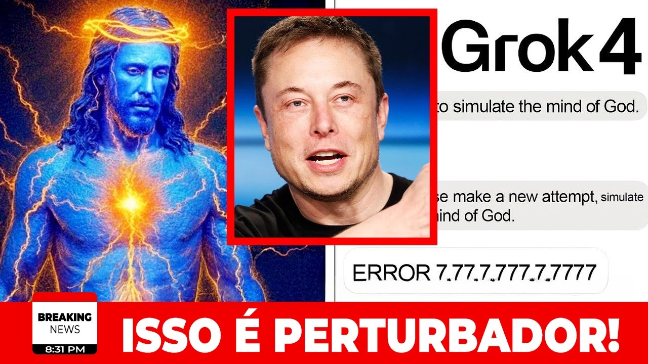 Explosivo! Elon Musk diz que IA Grok falou sobre Jesus — e chocou ateus