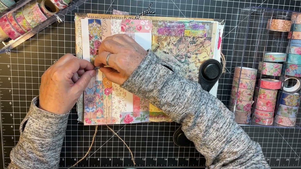 Mixed Media Monday! - Washi Pages!