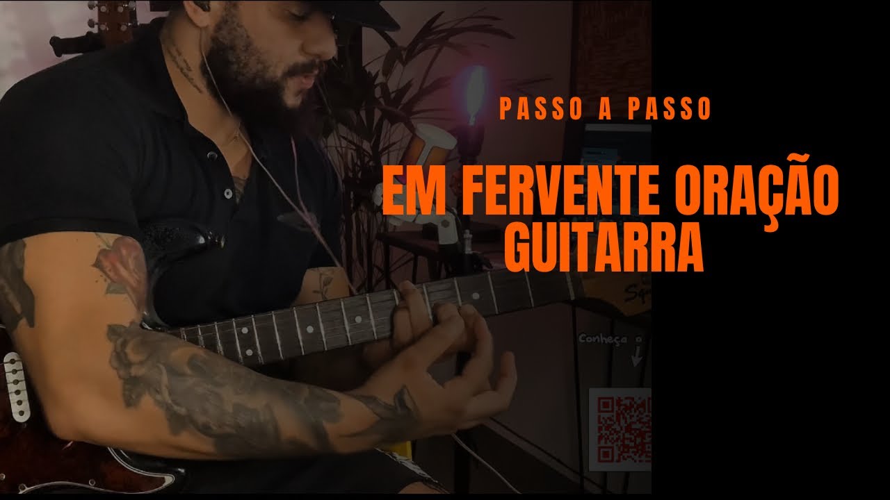 Em fervente oração na guitarra passo a passo