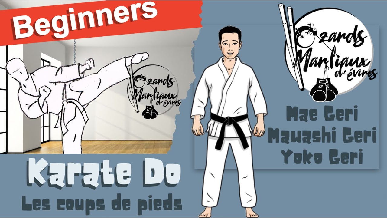 Les coups de pied de base - Karate Do