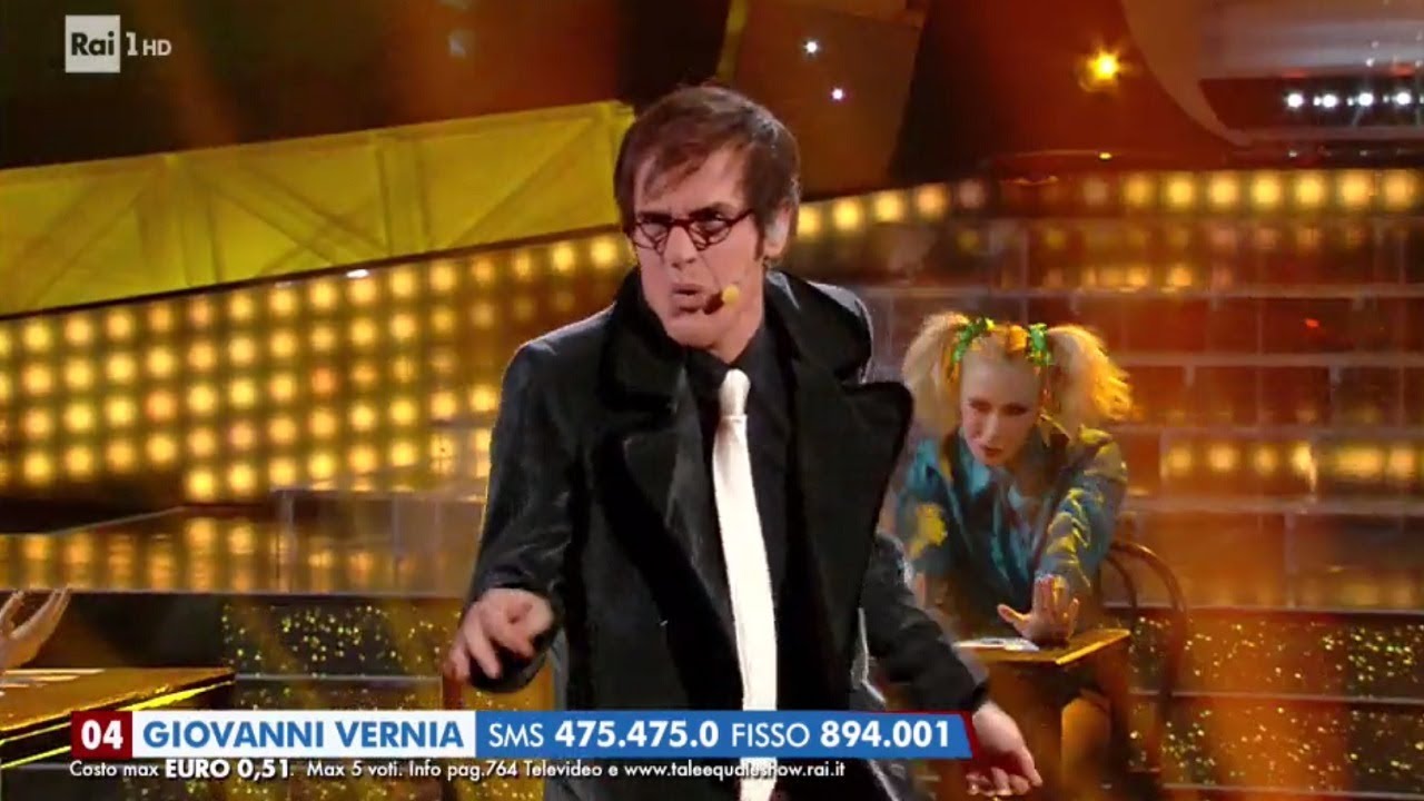 Giovanni Vernia è Adriano Celentano: "Prisencolinensinainciusol" - Tale e Quale Show 23/11/2018