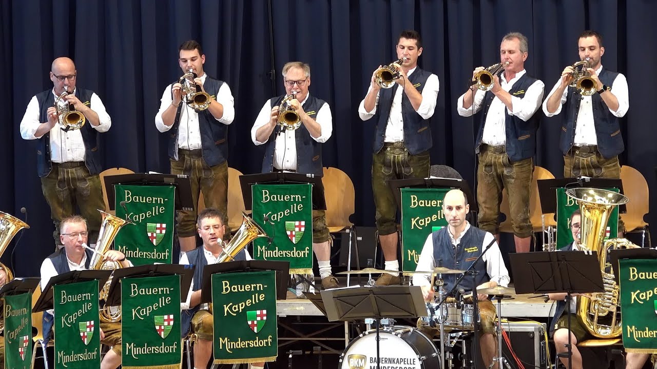 Bergliebe (Polka) - Bauernkapelle Mindersdorf | Wald 2025