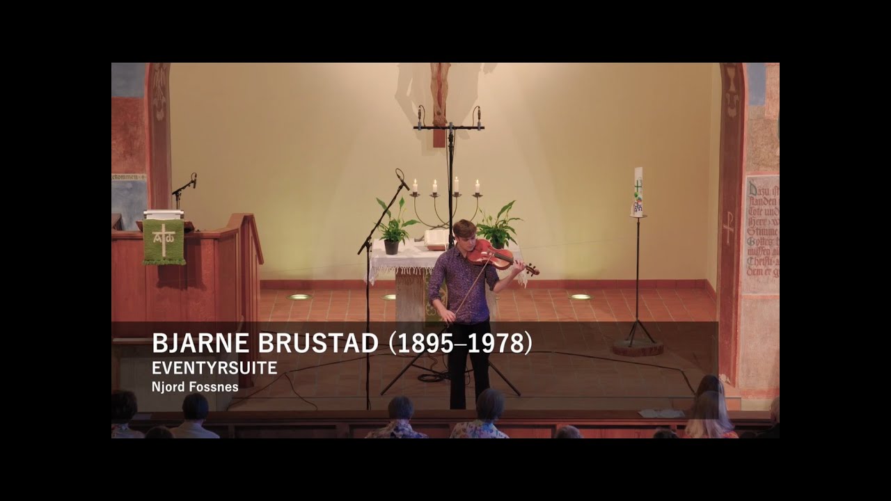 Bjarne Brustad: Eventyrsuite (Fairy Tale Suite) Njord Fossnes, viola