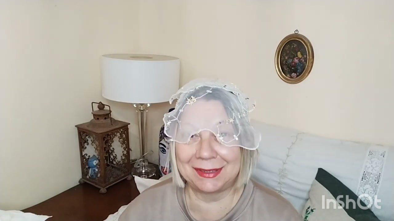 Опух Глаз. Надела вуаль.