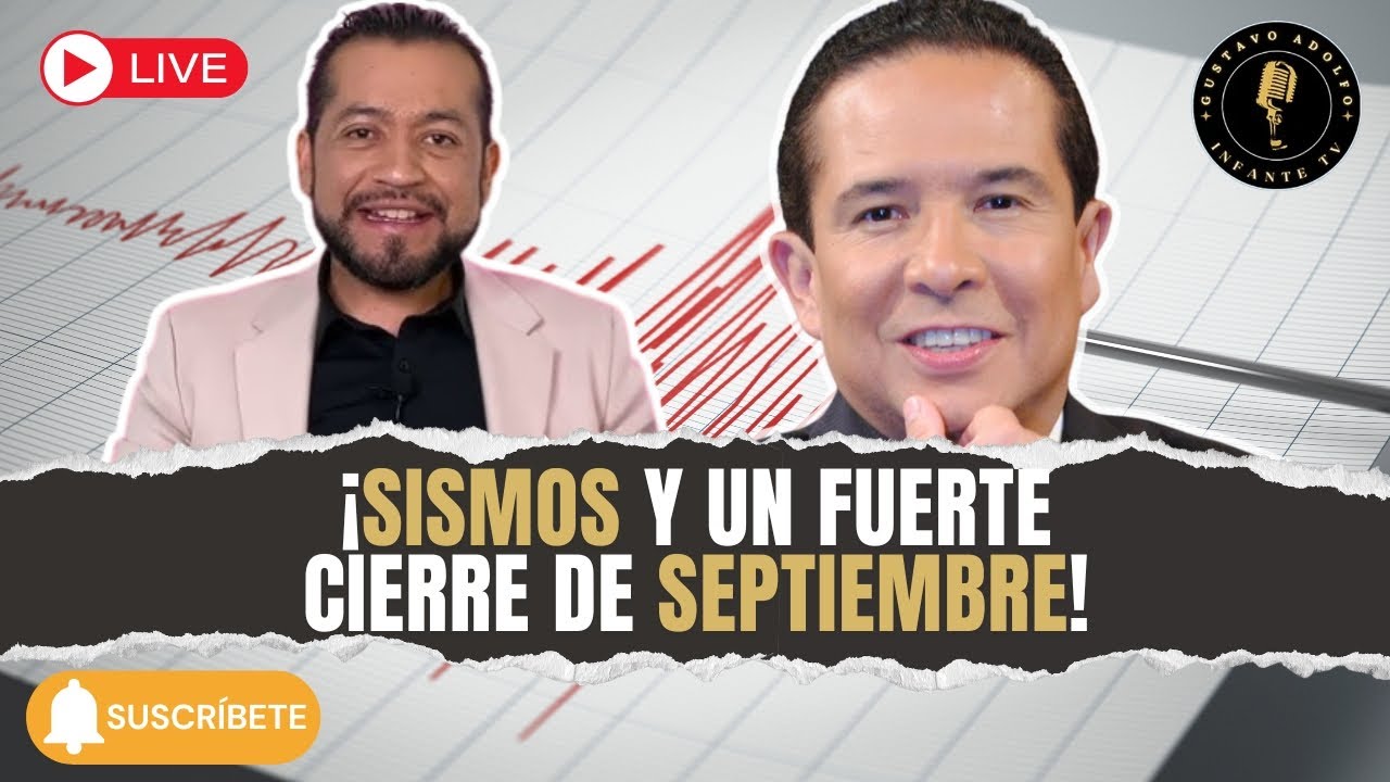 EN VIVO! NUMERÓLOGO ALEJANDRO FERNANDO: SISMOS Y FUERTE CIERRE EN SEPTIEMBRE