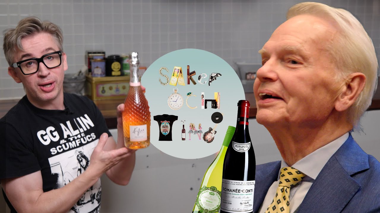 Saker och ting: Strage provar vin med Carl Jan