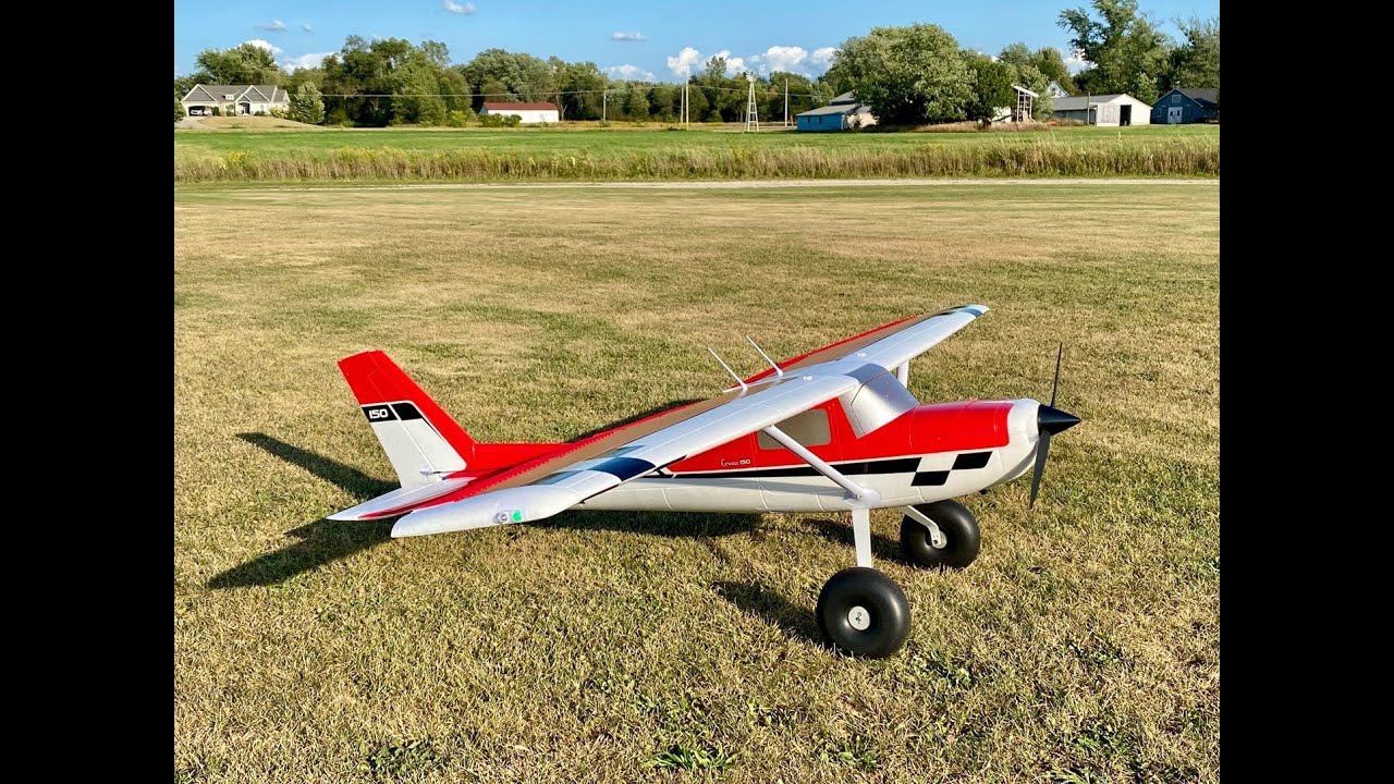 E-FLITE CARBON-Z CESSNA 150T BNF BASIC - WRINGING IT OUT!!!
