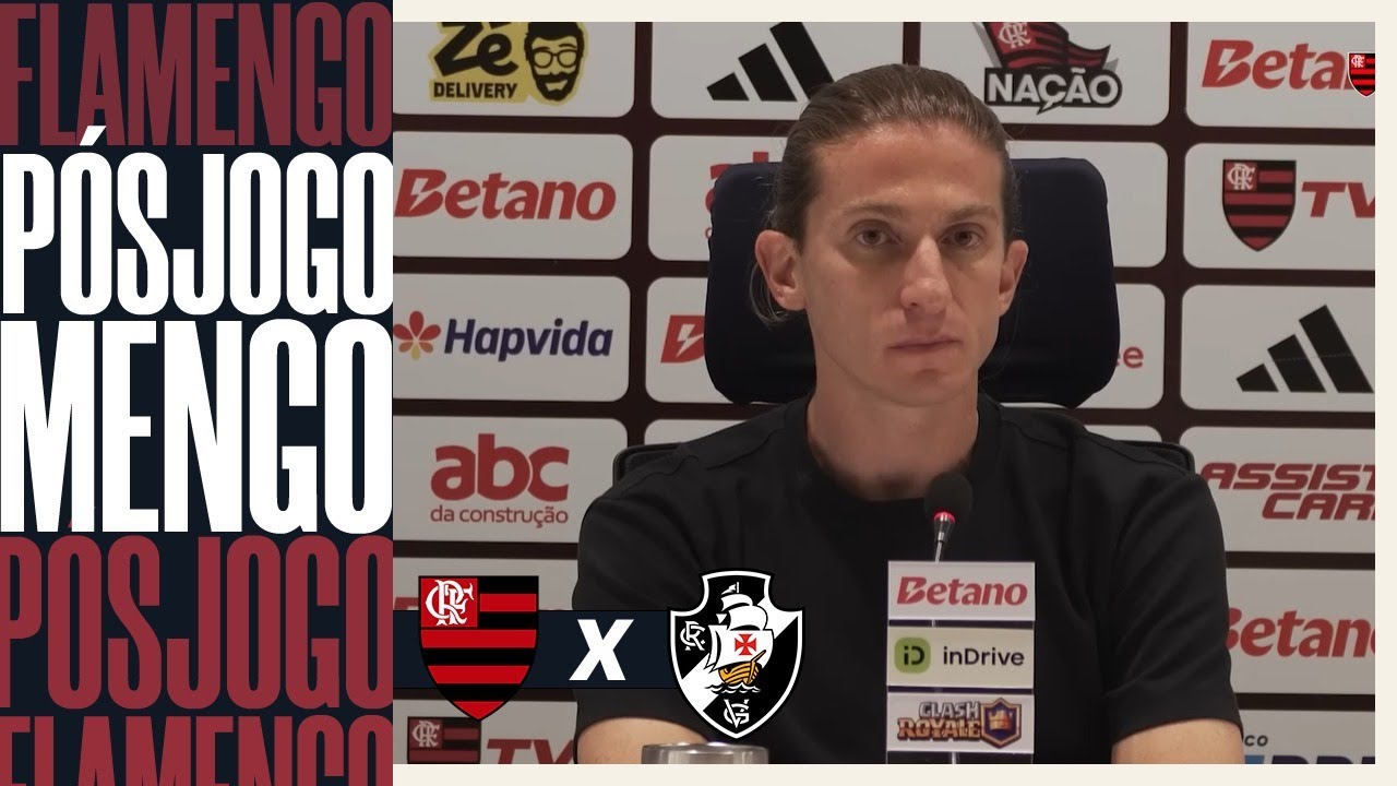 PÓS-JOGO - FLAMENGO X VASCO - COLETIVA FILIPE LUIS
