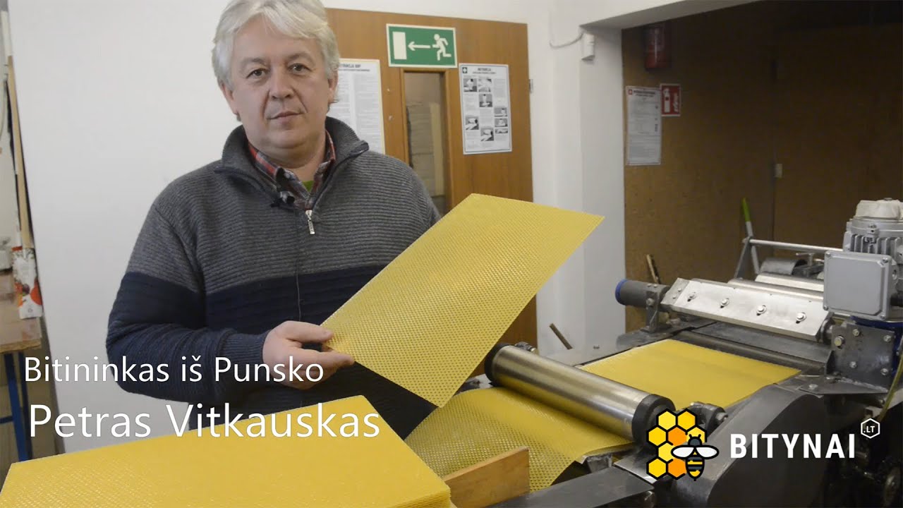 Bitininkas  Petras Vitkauskas i&scaron; Punsko