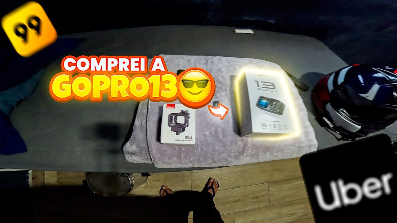 GRAVANDO A ROTINA DE  UM MOTOTÁXI COM A GOPRO 13 BLACK!📷