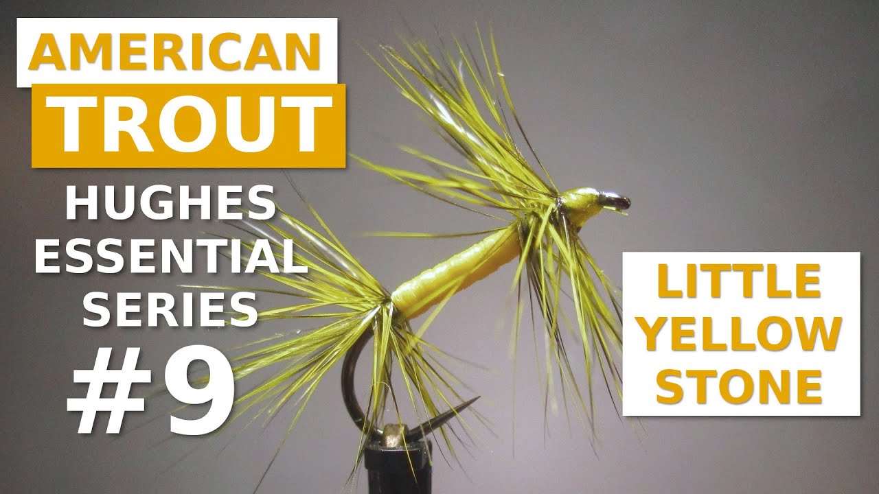 Fly Tying a Little Yellow Stone - Classic American Dry Fly Pattern