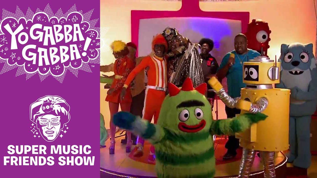 We're Going to Party Today - Bootsy Collins & Friends - Yo Gabba Gabba!
