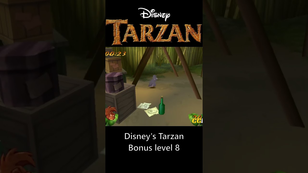 Disney's Tarzan - Bonus Level 8 | PS1 #shorts