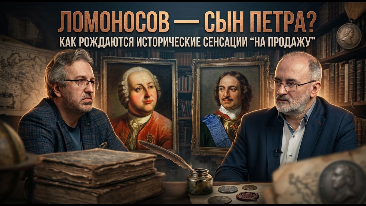Ломоносов — сын Петра? Как рождаются исторические сенсации “на продажу” | Вардан Багдасарян
