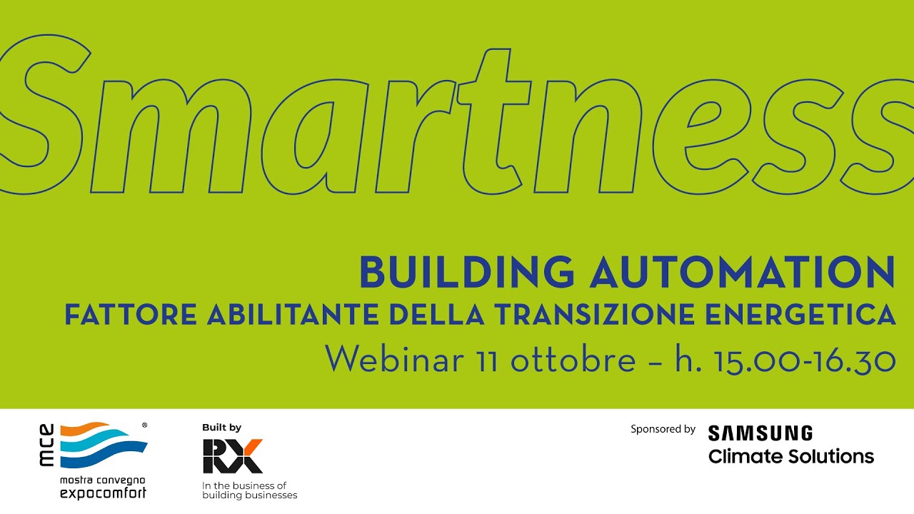 Smartness - Building automation: fattore abilitante della transizione energetica