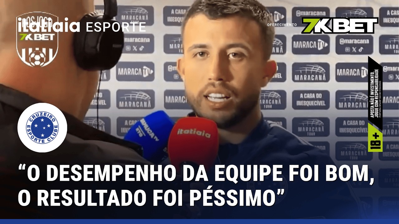 MATHEUS HENRIQUE VALORIZA DESEMPENHO DO CRUZEIRO E FALA DE 'OBRIGAÇÃO' POR VITÓRIA CONTRA O VASCO