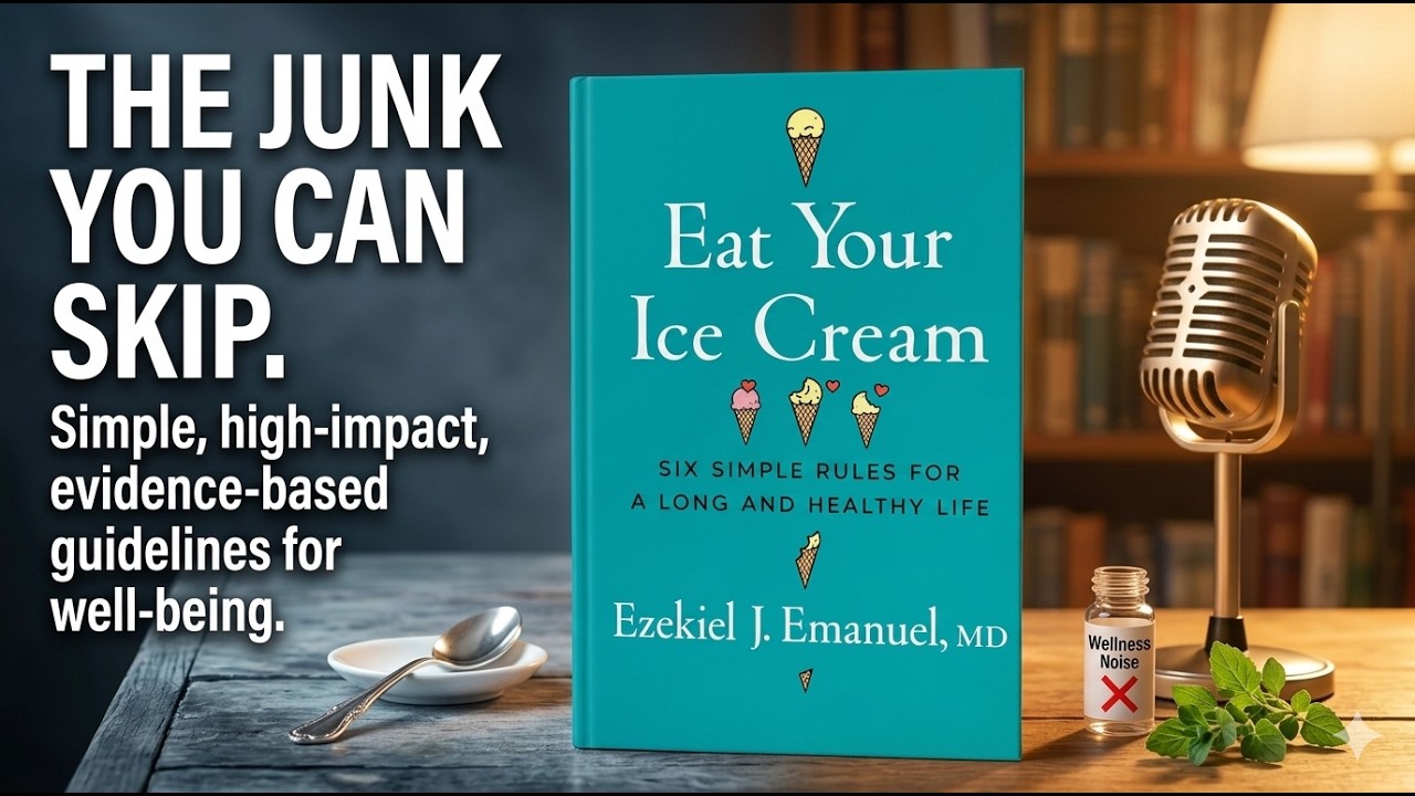 Eat Your Ice Cream Six Simple Rules for a Long and Healthy Life by Ezekiel J. Emanuel | Book Summary