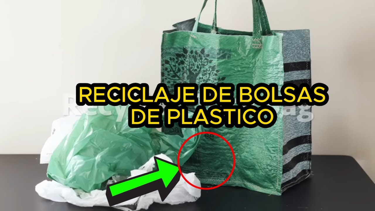 Como se recicla las bolsas plasticas y termofusionarlos