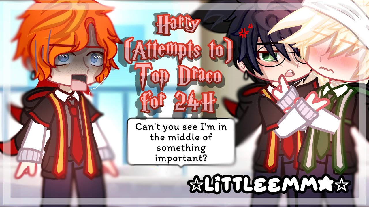 👀{}~ Harry (attempts to) top Draco for 24h ~{} Drarry/Harco|💚💗| 10.1K || HP|| [ORIGINAL]
