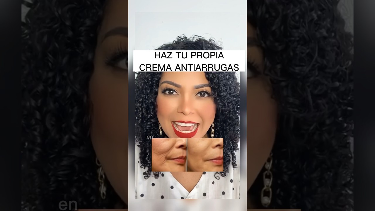 Crema antiarrugas para rostro y cuello #arrugas #antiarrugas #crema #cremacasera