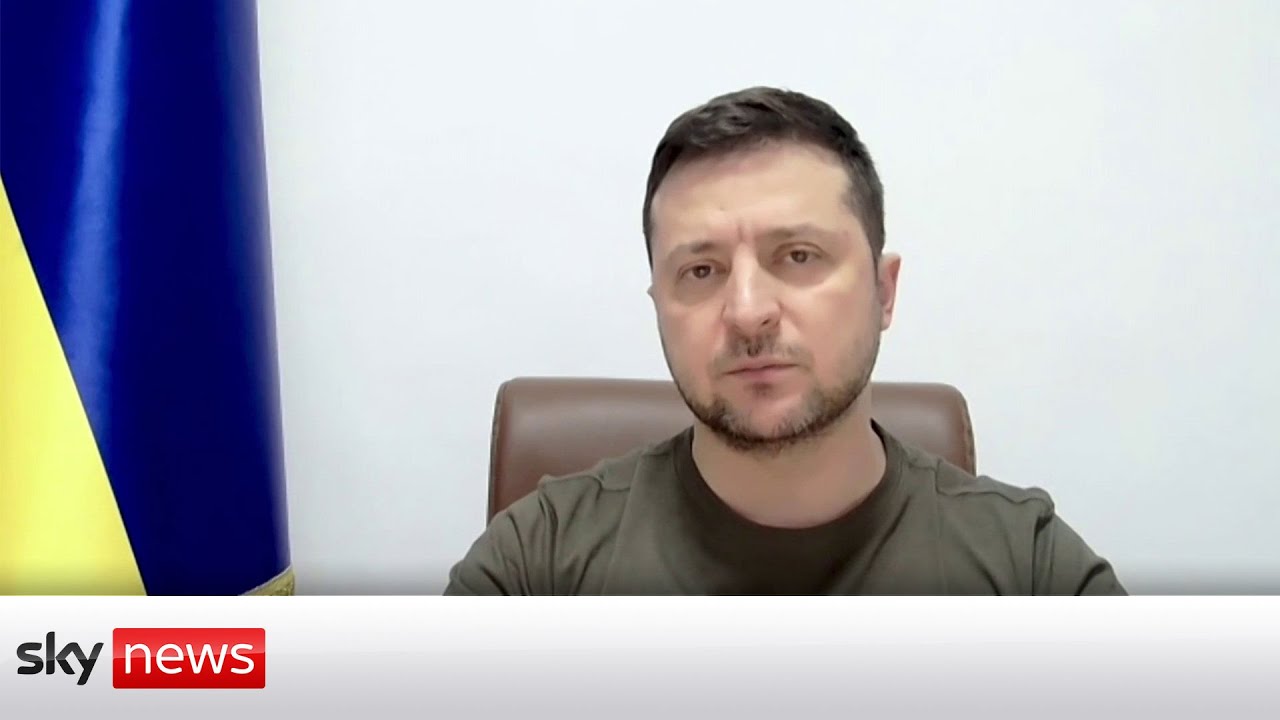 War In Ukraine: President Zelenskyy vows to 'fight to the end... whatever the cost'