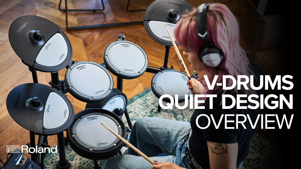 Обзор серии Quiet Design от Roland V-Drums