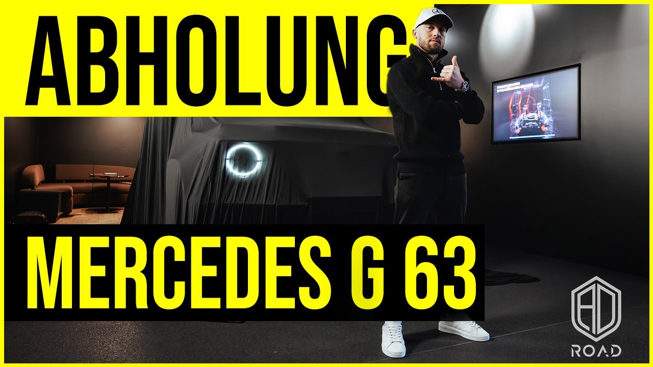 Mein neues Auto Mercedes G63 Facelift - AD ROAD
