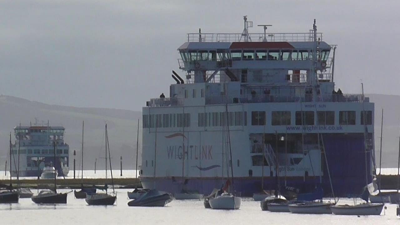 Wightlink Ferries - Wight Sun - Lymington to Yarmouth
