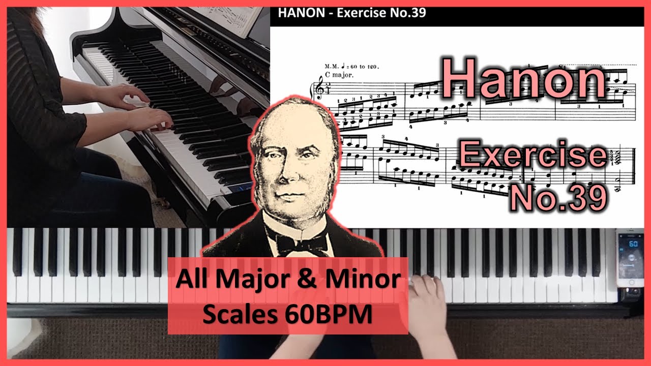Hanon Exercise No.39 [60 BPM]