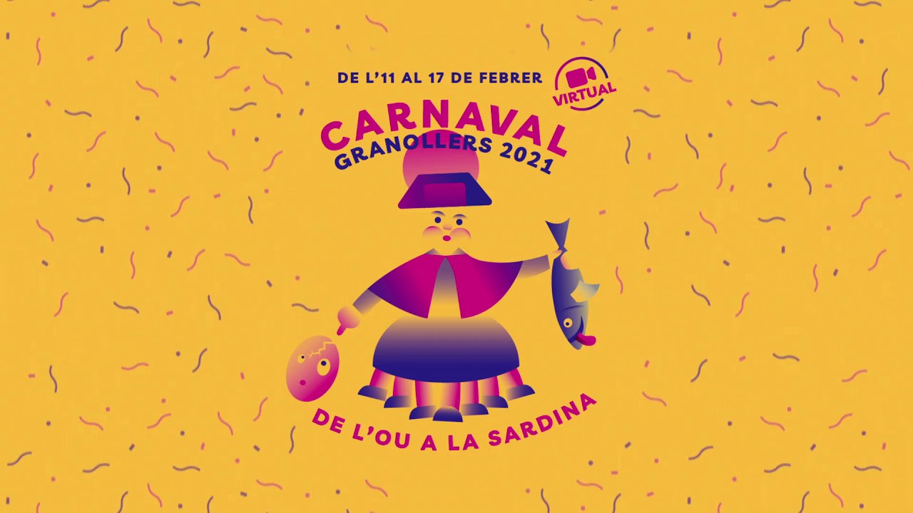 Arribada d'en Carnestoltes, amb la lectura de l'edicte del Carnaval per part de l'Abat dels Bojos