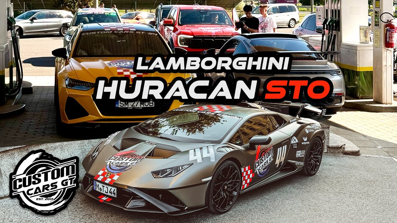 Test Drive Huracan STO - Nebunie in tuneluri - Custom Cars GT | Croatia