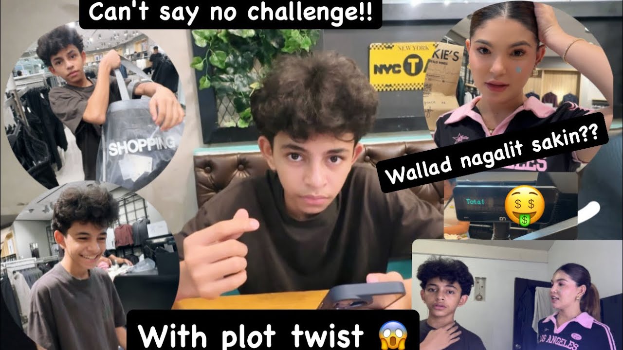 CAN'T SAY NO CHALLENGE!! (With plot twist!!)