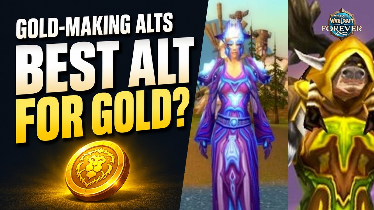 Best Gold-Farming Alt in WoW Forever? Hunter vs Mage vs Druid