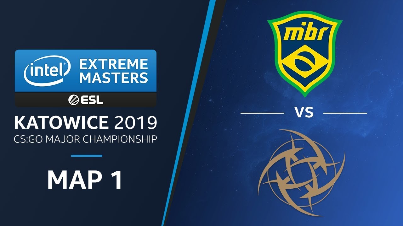 CS:GO - MIBR vs. NiP [Train] Map1 Ro4 - Legends Stage - IEM Katowice 2019